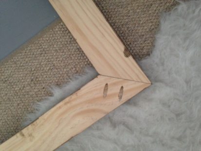 Easy DIY Rustic Pine Picture Frame Grocery Shrink