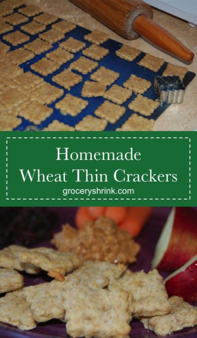 Homemade Wheat Thins – Grocery Shrink